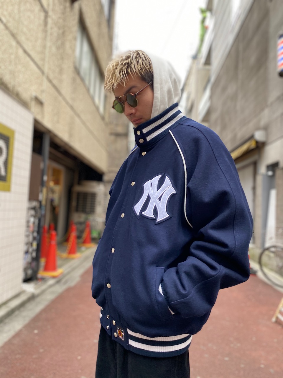 JH Design New York Yankees jacket - スタジャン